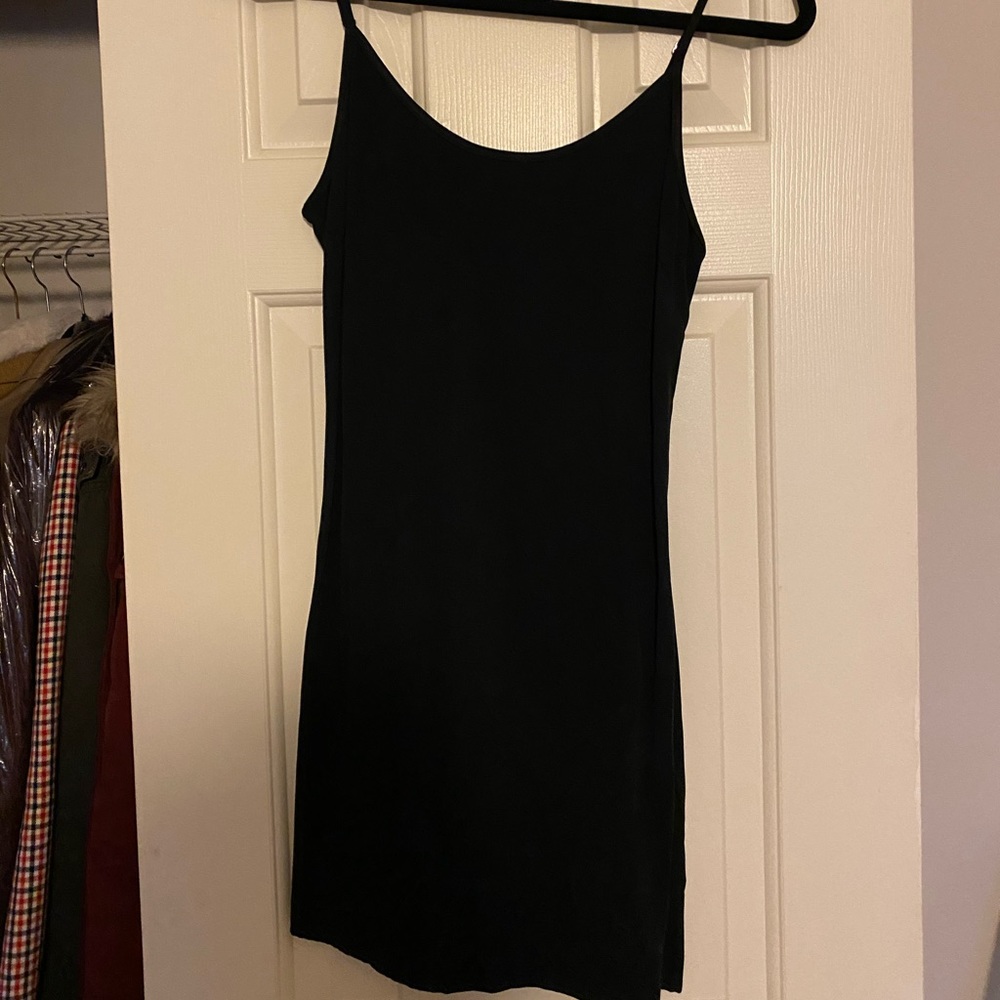 Christy Dawn Short Flora Slip - color noir